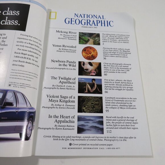 Planet Venus NASA addition National Geographic Magazine 1993 - Picture 5 of 15